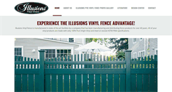 Desktop Screenshot of illusionsfence.com